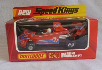 Picture of Matchbox Speed Kings K-41 Martini Brabham F-1 Racing Car