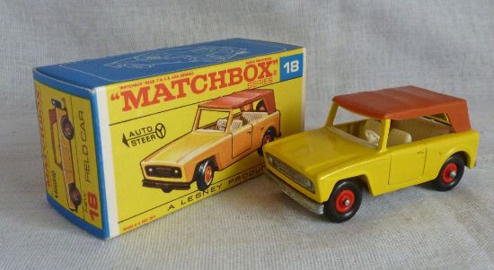 Picture of Matchbox Toys MB18e Field Car with Unpainted Base