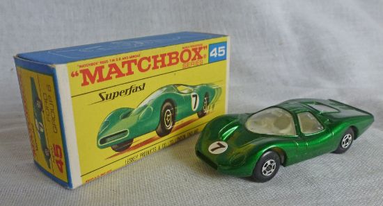 Picture of Matchbox Superfast MB45c Ford Group 6 Darker Green F Box