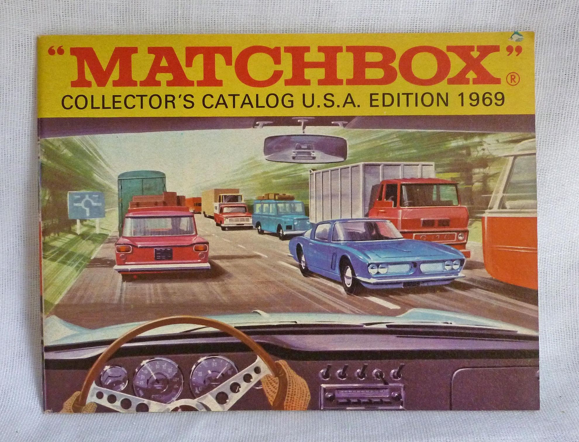 Rockertron Toys. Matchbox 1969 USA Edition Pocket Catalogue