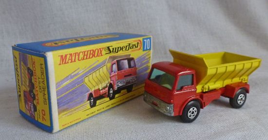 Picture of Matchbox Superfast MB70b Ford Grit Truck with 5 Spoke Wheels