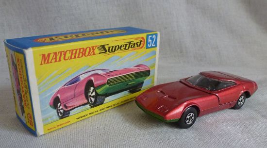 Picture of Matchbox Superfast MB52c Dodge Charger Darker Red