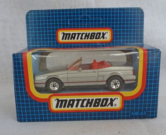 Picture of Matchbox Dark Blue Box MB65 Cadillac Allante Silver [Macau issue]