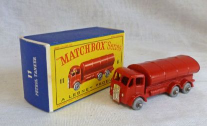 Picture of Matchbox Toys MB11b ERF Petrol Tanker with GPW D Box