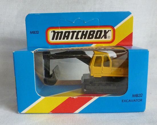 Picture of Matchbox Blue Box MB32 Excavator [A]