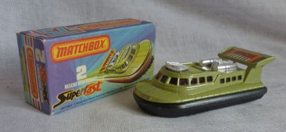 Picture of Matchbox Superfast MB2f Rescue Hovercraft Avocado