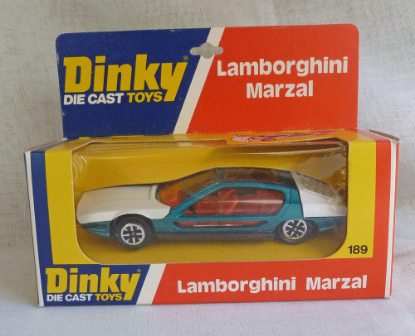 Picture of Dinky Toys 189 Lamborghini Marzal Turquoise 