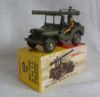 Picture of French Dinky Toys 829 Jeep Avec Canon