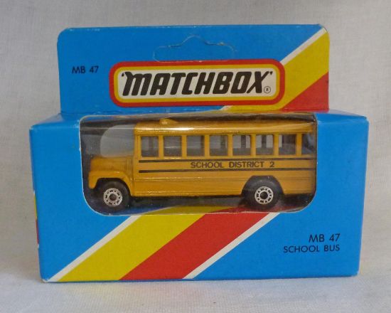 Picture of Matchbox Blue Box MB47 School Bus [A]