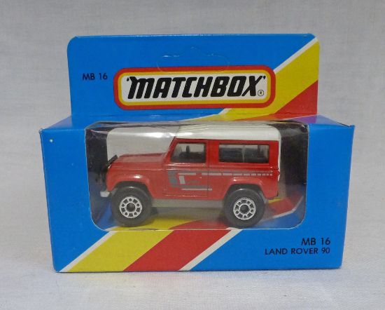 Picture of Matchbox Blue Box MB16 Land Rover 90 Red