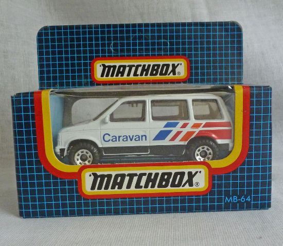 Picture of Matchbox Dark Blue MB64 Chrysler Caravan