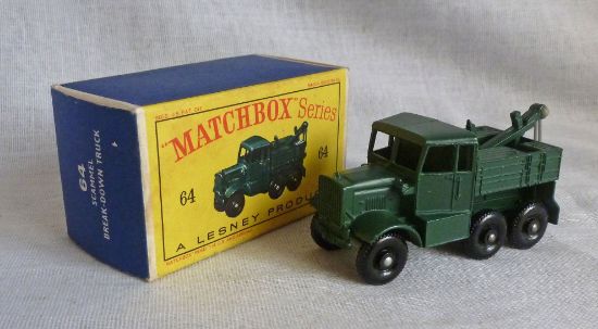 Picture of Lesney Matchbox Toys MB64a Scammell Wreck Truck D Box