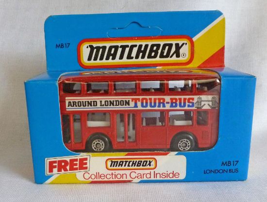 Picture of Matchbox Blue Box MB17 London Bus "Around London Tour Bus"
