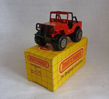 Picture of Matchbox Yellow Box MB5 4x4 Jeep Eagle Red