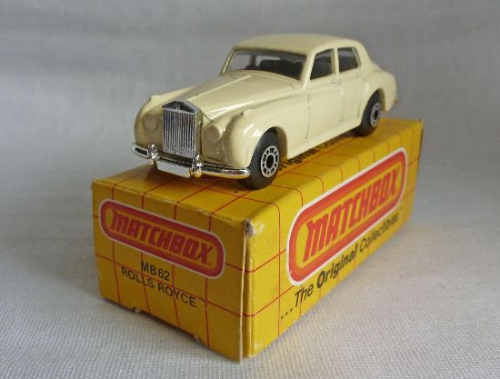 Picture of Matchbox Yellow Box MB62 Rolls Royce Silver Cloud