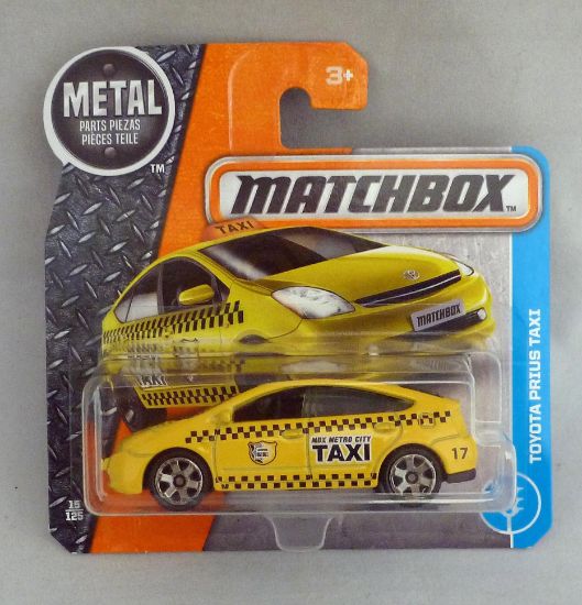 Picture of Matchbox MB15 Toyota Prius Taxi Short Card