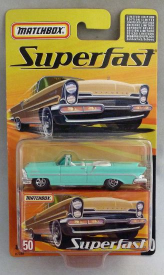 Picture of Matchbox Superfast MB50 1957 Lincoln Premiere Turquoise 