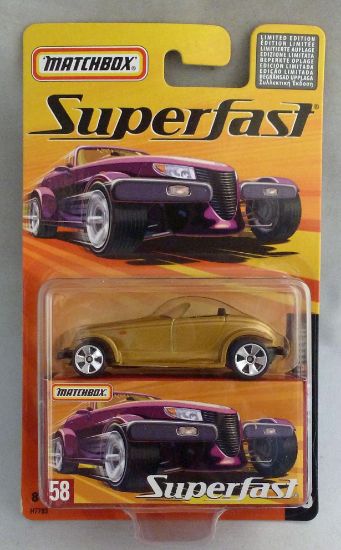 Picture of Matchbox Superfast MB58 Plymouth Prowler Gold