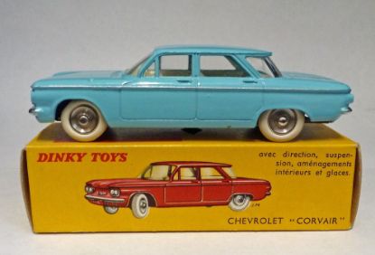 Picture of French Dinky Toys 552 Chevrolet Corvair Blue