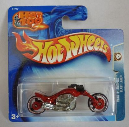 Picture of HotWheels Blast Lane Chopper Bike Red "Wastelanders"