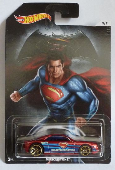 Picture of HotWheels Super Heroes "Superman" Muscle Tone 5/7