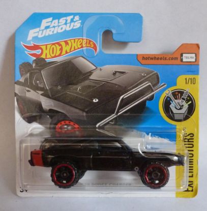 Picture of HotWheels Fast & Furious '70 Dodge Charger "Experimotors" 1/10 Short Card