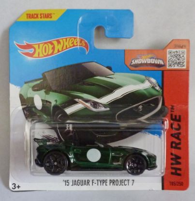 Picture of HotWheels '15 Jaguar F-Type British Racing Green "HW Race" 