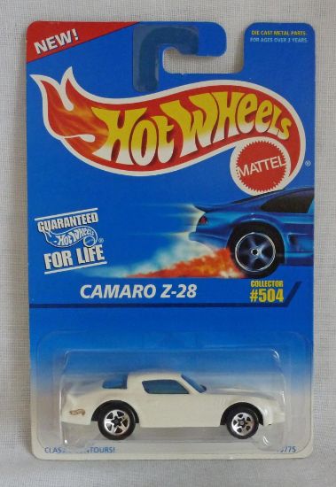 Picture of HotWheels 504 Camaro Z28 White