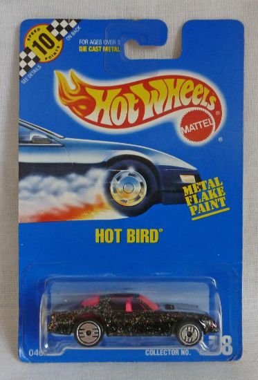 Picture of HotWheels Blue Card 178 Pontiac Firebird Hot Bird Black MF