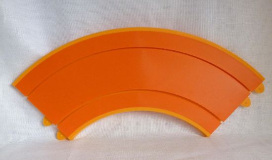 Picture of Matchbox Motorway X-3 Track Section Curve Orange [New]