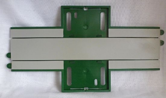 Picture of Matchbox Motorway X-4 Track Straight Section for Motor Housings Light Grey [New]