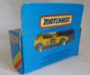 Picture of Matchbox Blue Box MB12 Pontiac Firebird Racer Yellow with Chrome 8 Dot Wheels