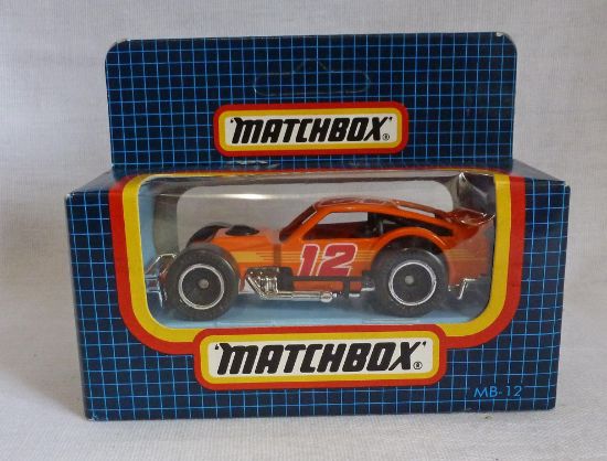 Picture of Matchbox Dark Blue Box MB12 Modified Racer Orange [B]