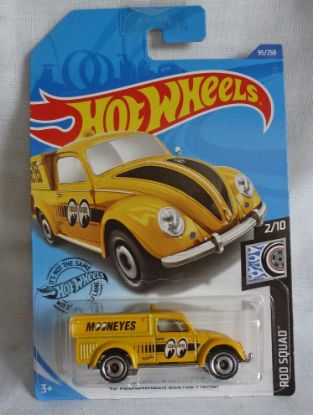 Picture of HotWheels '49 Volkswagen Beetle Pick-Up Yellow "Rod Squad" 2/10