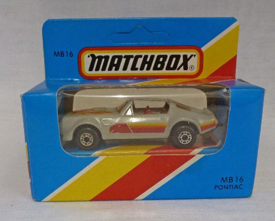 Picture of Matchbox Blue Box MB16 Pontiac Firebird Grey