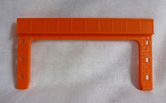Picture of Matchbox Motorway X-8 Single Front Bridge Support Orange