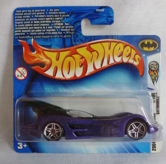Picture of HotWheels Batman's  Batmobile 2004 First Editions Purple