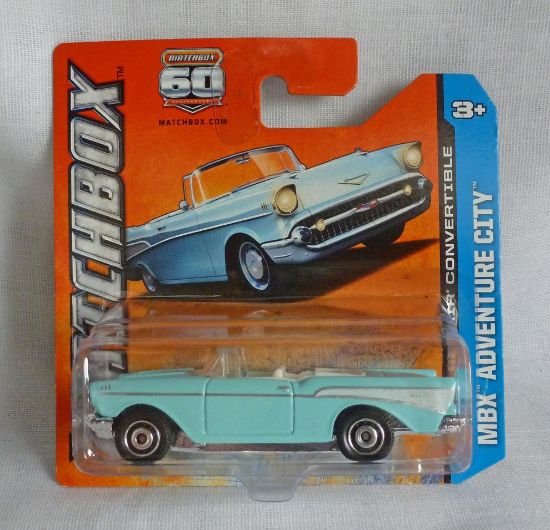 Picture of Matchbox MBX MB15 Chevy Bel Air Convertible Short Card