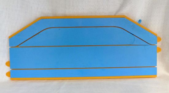 Picture of Matchbox Motorway X-18 M-3 Set Track Section with Layby Blue/Orange [New]