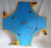 Picture of Matchbox Motorway X-12/13 Traffic Island Complete Blue/Orange 