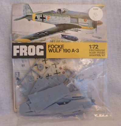 Picture of Frog Focke Wulf 190 A-3 Aircraft Model Kit [CAT No.F211]