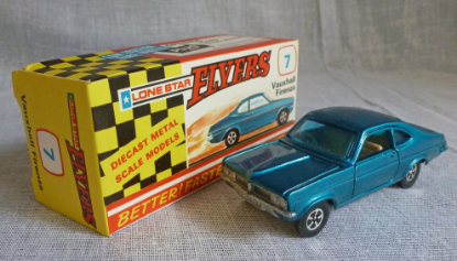 Picture of Lone Star Flyers 7 Vauxhall Firenza Turquoise/Blue