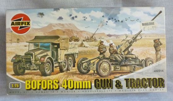 Picture of Airfix Series 2 Bofors 40mm Gun & Tractor 02314