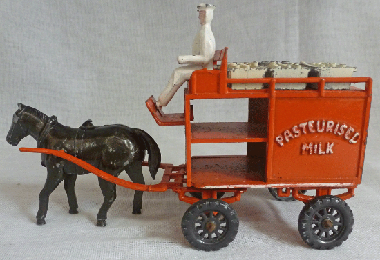 Picture of Early Lesney Toys Horse Drawn Milk Float [with infill]