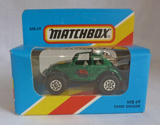 Picture of Matchbox Blue Box MB49 Sand Digger Green