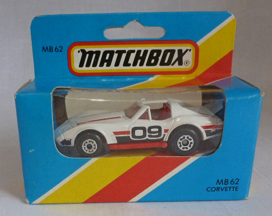 Picture of Matchbox Blue Box MB62 Corvette Stingray T-Roof