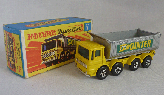 Picture of Matchbox Superfast MB51c 8 Wheel Tipper 