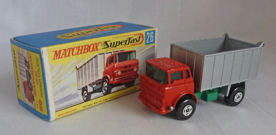 Picture of Matchbox Superfast MB26c GMC Tipper Truck [Wide G Box]