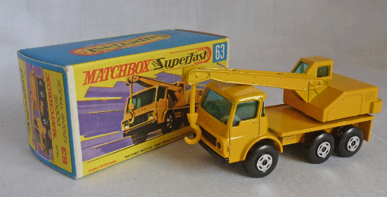 Picture of Matchbox Superfast MB63C Dodge Crane Truck 