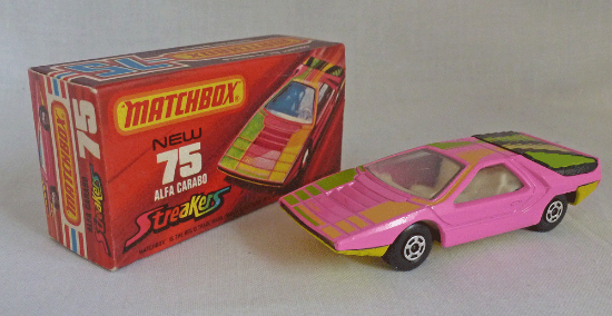 Picture of Matchbox Superfast MB75c Alfa Carabo Streaker PINK